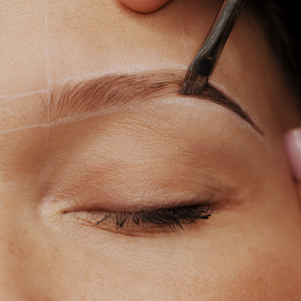 Dlaczego farba do brwi nie trzyma się skóry