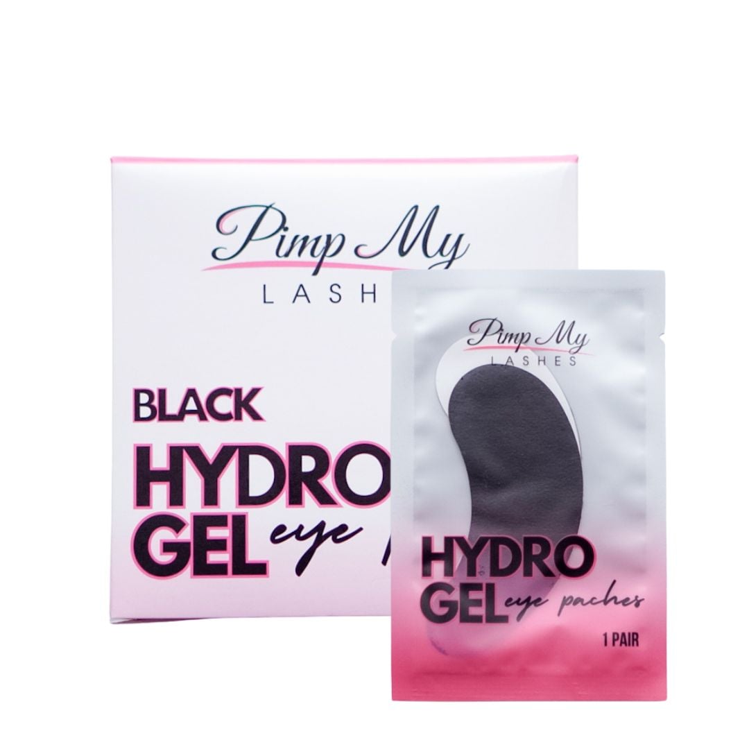 Black Hydrogel Under Eye Pads for UV Pimp My Lashes