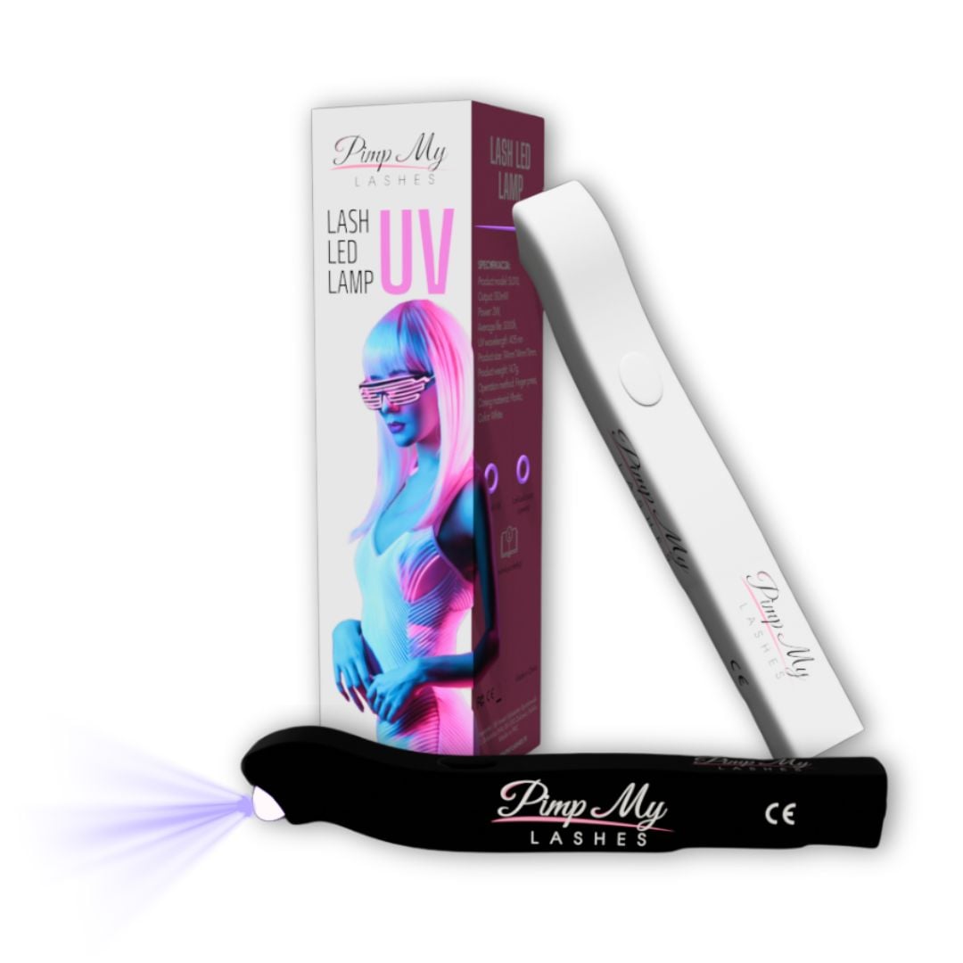 Mini lampa UV na pęsetę do przedłużania rzęs Lash Led Lamp UV Pimp My Lashes