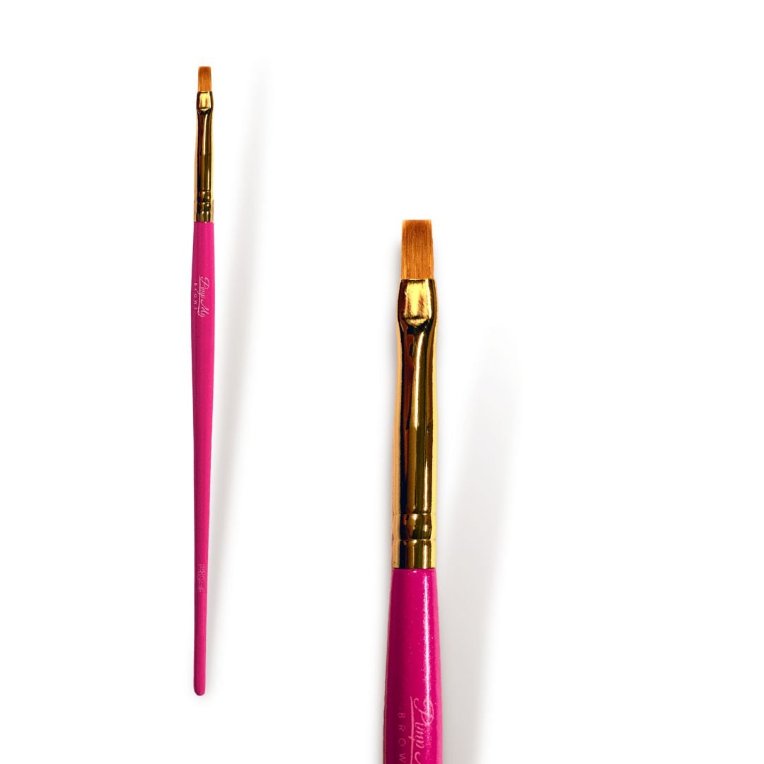 Straight Long Brow Brush Pimp My Brows PRO 5 Pimp My Lashes