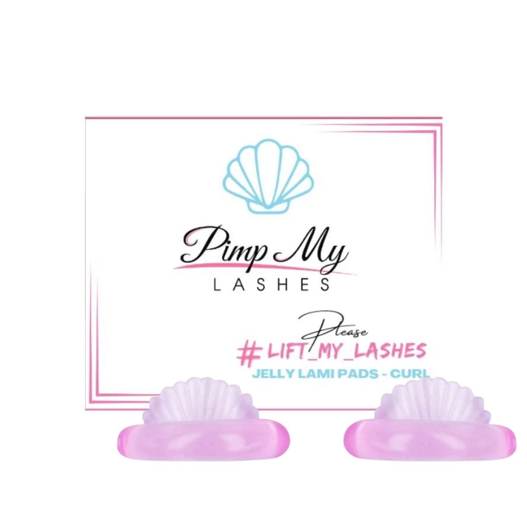 Curling Lash Lift Rods with Shells Jelly Lami Pads-Curl Pimp My Lashes