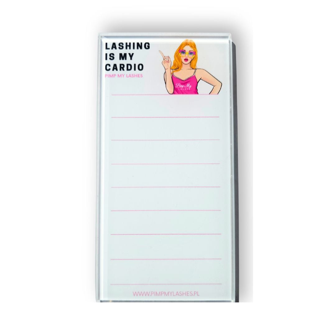 Glass Lash Holder Lashing is my Cardio Pimp My Lashes