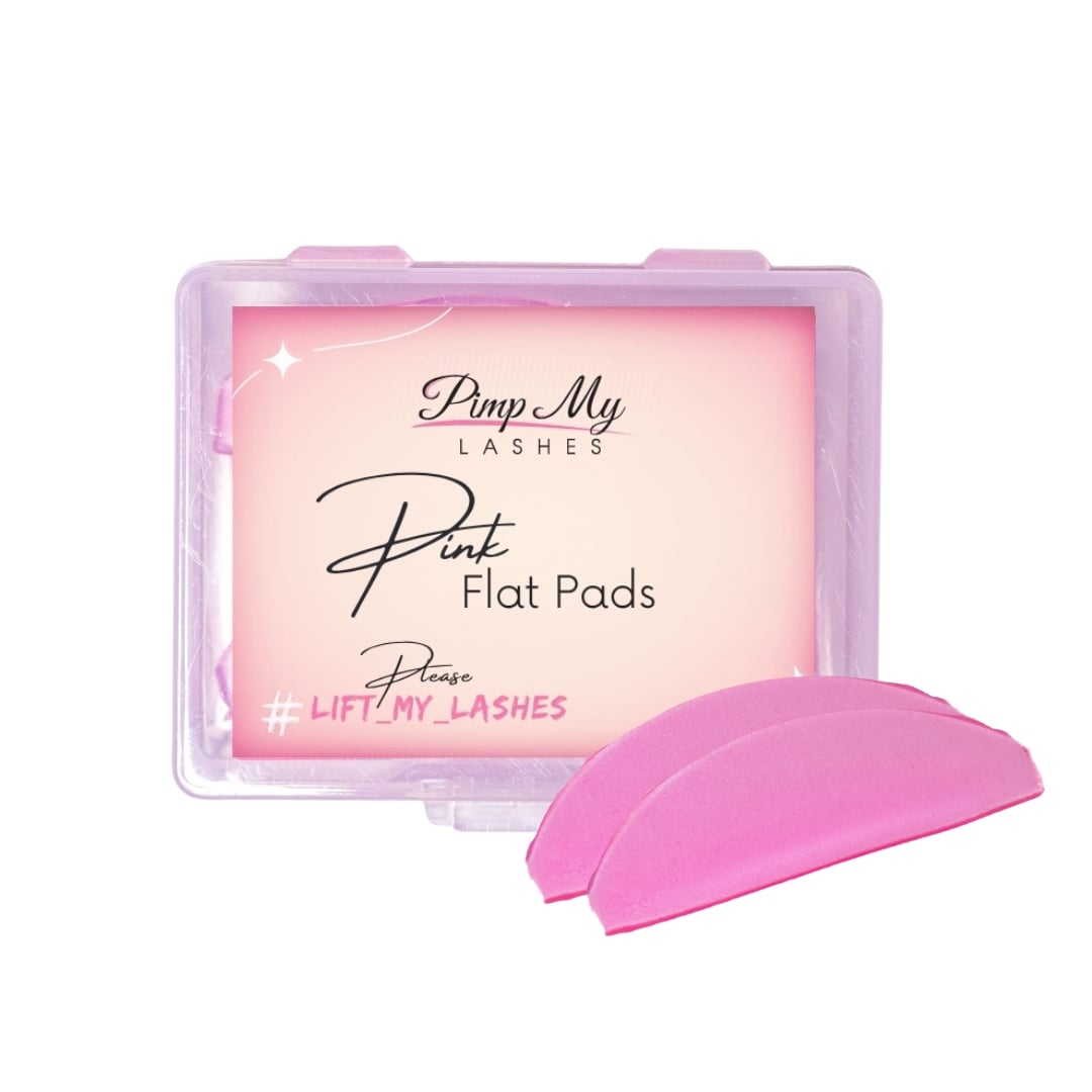 Silicone Shields for Korean Lash Lamination Pink Flat Pads Pimp My Lashes