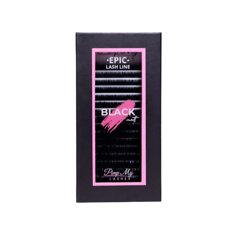 Eyelash extensions EPIC LASH LINE Black Matt Pimp My Lashes