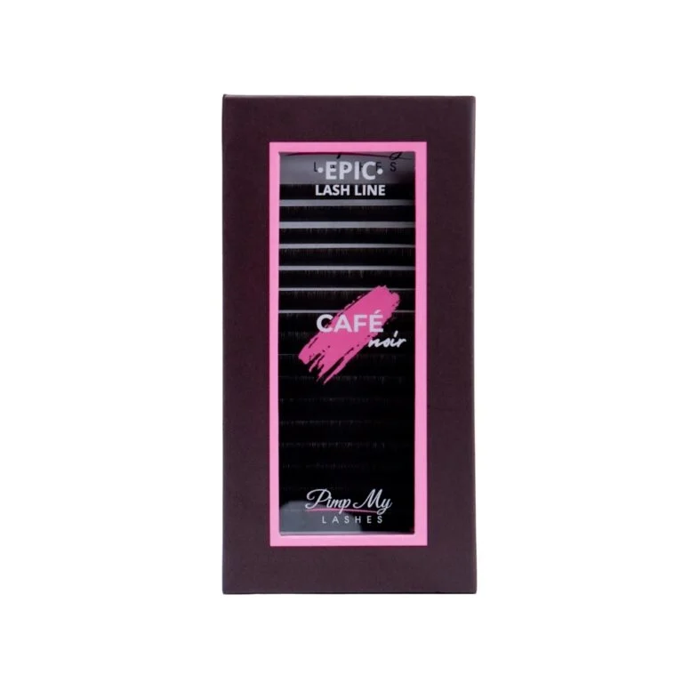 Eyelash extensions EPIC LASH LINE Matte Café Noir Pimp My Lashes