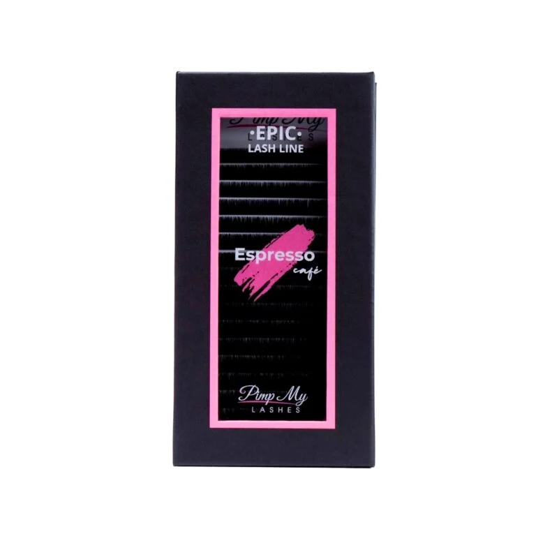 Eyelash extensions EPIC LASH LINE Matte Espresso Pimp My Lashes