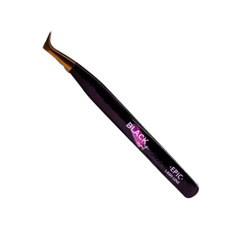 Eyelash Extension Tweezer EPIC Black Matt Pimp My Lashes