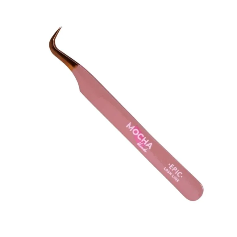 Eyelash Extension Tweezer EPIC Mocha Blonde Pimp My Lashes