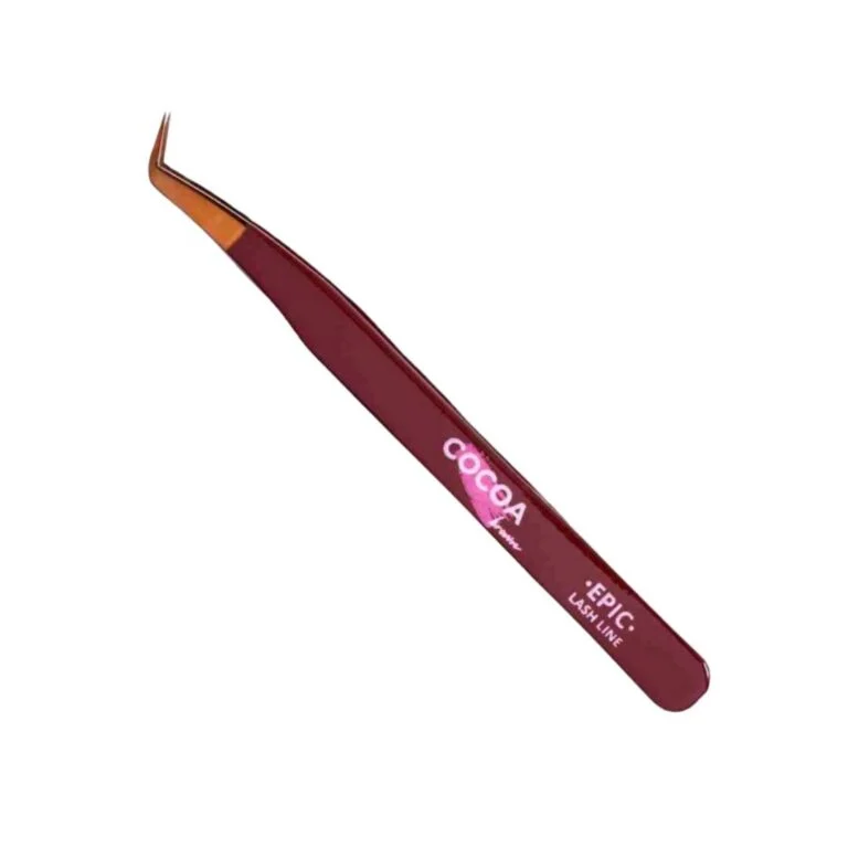Eyelash Extension Tweezer EPIC Cocoa Brown Pimp My Lashes